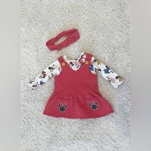 3/$30 | Disney | Baby Girl Minnie Dress, Size 6-9 Months